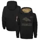 Black Youth Denver Broncos 2020 Salute to Service Pullover Performance Hoodie