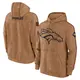 Brown Men's Denver Broncos 2023 Salute to Service Club Pullover Hoodie