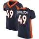 Elite Navy Men's Alex Singleton Denver Broncos Alternate Vapor Untouchable Jersey