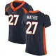 Elite Navy Men's Damarri Mathis Denver Broncos Alternate Vapor Untouchable Jersey