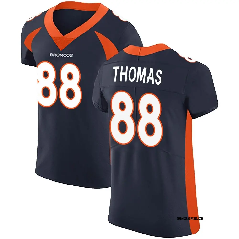 Elite Navy Men's Demaryius Thomas Denver Broncos Alternate Vapor Untouchable Jersey