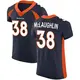 Elite Navy Men's Jaleel McLaughlin Denver Broncos Alternate Vapor Untouchable Jersey