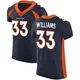 Elite Navy Men's Javonte Williams Denver Broncos Alternate Vapor Untouchable Jersey