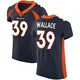 Elite Navy Men's Levi Wallace Denver Broncos Alternate Vapor Untouchable Jersey