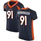 Elite Navy Men's Matt Henningsen Denver Broncos Alternate Vapor Untouchable Jersey