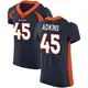 Elite Navy Men's Nate Adkins Denver Broncos Alternate Vapor Untouchable Jersey