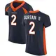 Elite Navy Men's Pat Surtain II Denver Broncos Alternate Vapor Untouchable Jersey