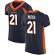 Elite Navy Men's Riley Moss Denver Broncos Alternate Vapor Untouchable Jersey