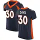 Elite Navy Men's Terrell Davis Denver Broncos Alternate Vapor Untouchable Jersey