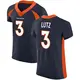 Elite Navy Men's Wil Lutz Denver Broncos Alternate Vapor Untouchable Jersey