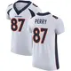 Elite White Men's A.T. Perry Denver Broncos Vapor Untouchable Jersey