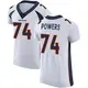 Elite White Men's Ben Powers Denver Broncos Vapor Untouchable Jersey