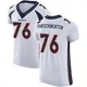 Elite White Men's Calvin Throckmorton Denver Broncos Vapor Untouchable Jersey