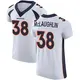 Elite White Men's Jaleel McLaughlin Denver Broncos Vapor Untouchable Jersey