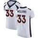 Elite White Men's Javonte Williams Denver Broncos Vapor Untouchable Jersey