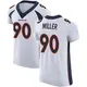 Elite White Men's Jordan Miller Denver Broncos Vapor Untouchable Jersey