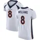 Elite White Men's K'Waun Williams Denver Broncos Vapor Untouchable Jersey