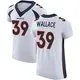 Elite White Men's Levi Wallace Denver Broncos Vapor Untouchable Jersey