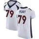 Elite White Men's Matt Peart Denver Broncos Vapor Untouchable Jersey