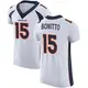 Elite White Men's Nik Bonitto Denver Broncos Vapor Untouchable Jersey