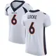 Elite White Men's P.J. Locke Denver Broncos Vapor Untouchable Jersey