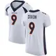 Elite White Men's Riley Dixon Denver Broncos Vapor Untouchable Jersey