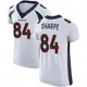 Elite White Men's Shannon Sharpe Denver Broncos Vapor Untouchable Jersey