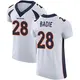 Elite White Men's Tyler Badie Denver Broncos Vapor Untouchable Jersey