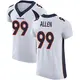 Elite White Men's Zach Allen Denver Broncos Vapor Untouchable Jersey