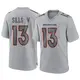 Game Gray Men's David Sills V Denver Broncos Atmosphere Fashion Jersey