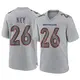 Game Gray Men's Devon Key Denver Broncos Atmosphere Fashion Jersey