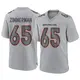 Game Gray Men's Gary Zimmerman Denver Broncos Atmosphere Fashion Jersey