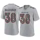 Game Gray Men's Jaleel McLaughlin Denver Broncos Atmosphere Fashion Jersey