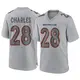 Game Gray Men's Jamaal Charles Denver Broncos Atmosphere Fashion Jersey