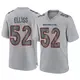 Game Gray Men's Jonah Elliss Denver Broncos Atmosphere Fashion Jersey