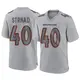 Game Gray Men's Justin Strnad Denver Broncos Atmosphere Fashion Jersey