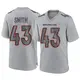 Game Gray Men's Keidron Smith Denver Broncos Atmosphere Fashion Jersey