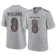 Game Gray Men's K'Waun Williams Denver Broncos Atmosphere Fashion Jersey