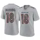 Game Gray Men's Peyton Manning Denver Broncos Atmosphere Fashion Jersey