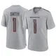 Game Gray Men's Tremon Smith Denver Broncos Atmosphere Fashion Jersey