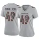 Game Gray Women's Alex Singleton Denver Broncos Atmosphere Fashion Jersey