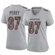 Game Gray Women's A.T. Perry Denver Broncos Atmosphere Fashion Jersey