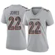 Game Gray Women's Brandon Jones Denver Broncos Atmosphere Fashion Jersey