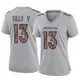 Game Gray Women's David Sills V Denver Broncos Atmosphere Fashion Jersey