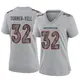 Game Gray Women's Delarrin Turner-Yell Denver Broncos Atmosphere Fashion Jersey