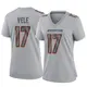 Game Gray Women's Devaughn Vele Denver Broncos Atmosphere Fashion Jersey