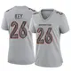 Game Gray Women's Devon Key Denver Broncos Atmosphere Fashion Jersey