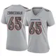 Game Gray Women's Gary Zimmerman Denver Broncos Atmosphere Fashion Jersey