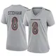 Game Gray Women's Jarrett Stidham Denver Broncos Atmosphere Fashion Jersey