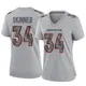 Game Gray Women's JL Skinner Denver Broncos Atmosphere Fashion Jersey